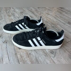 Adidas Originals Campus Black & White Mens Sneakers - 11